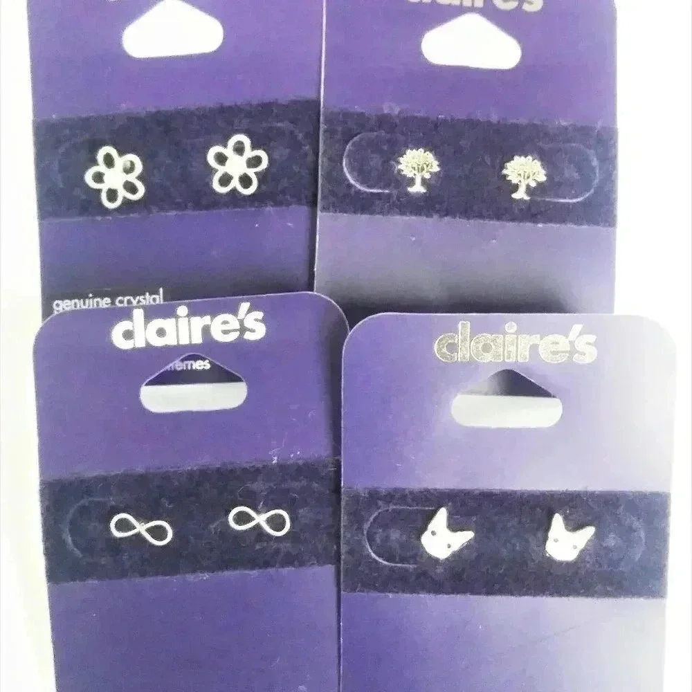 Claire's Lot of 4‎ Earrings New